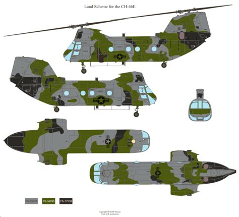 Here Is The Boeingvertol Ch 46e Sea Knight Graygreen Tactical