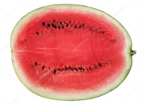 Watermelon cut in half — Stock Photo © costasz #7311512