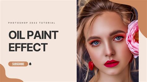 Super Easy Oil Painting Effect Photoshop Tutorial Youtube