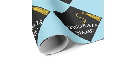 personalized graduation wrapping paper | Zazzle.com