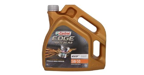 Ulje za motor CASTROL EDGE 5W50 SUPERCAR 4L IC G0KJRS Ovlašćeni Servis