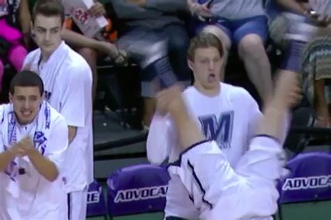 Monmouth's over-the-top bench celebrations are the most fun thing about ...