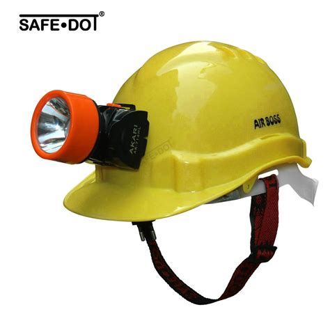 SAFE SO Safety Helmet With Rechargeable Led Head Lamp at Rs 460/piece in Vasai Virar