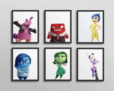 Inside Out Characters Gallery Wall Classroom Decor - Etsy Australia