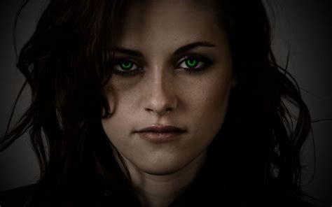 Wallpaper Kristen Stewart Green Eyes Women Brunette Actress