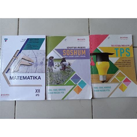 Jual Preloved Buku Neutron Utbk Sbmptn Tps Dan Tka Soshum Buku