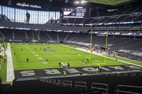 Allegiant Stadium at full capacity this season a possibility | Raiders ...