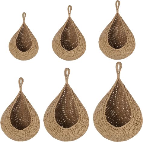 Amazon Faridabio Hanging Kitchen Baskets Boho Wall Hanging