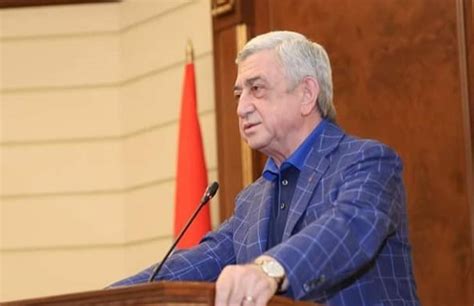 Third President Of Armenia Serzh Sargsyan Sent A Congratulatory Message