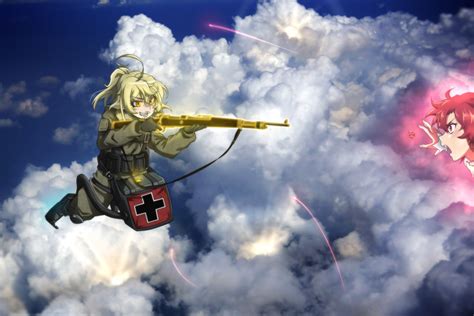 Tanya Degurechaff And Izetta Youjo Senki And 1 More Drawn By Genya