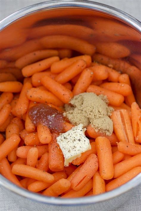 Instant Pot Carrots - Glazed or Steamed Baby Carrots | Recipe | Steamed ...