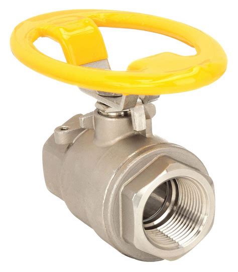 Ball Valve Stainless Steel Inline Piece Pipe Size In