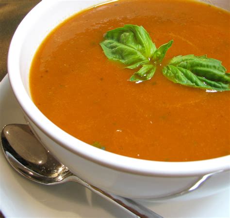 Cantinho Vegetariano Sopa De Tomate Manjeric O Vegana