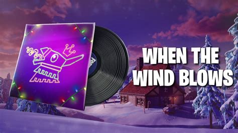 When The Wind Blows Fortnite Lobby Track YouTube