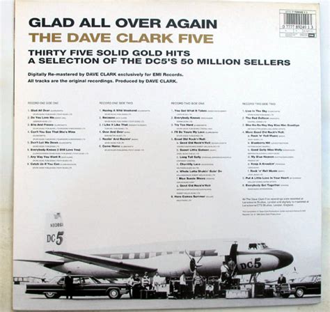 Dave Clark Five The Glad All Over Again Cd Disk Market