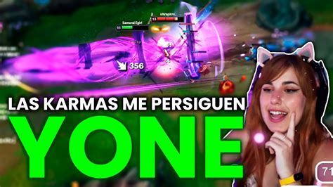 SIEMPRE QUE JUEGO YONE MID PASA ALGO YONE VS KARMA SU JUNGLA