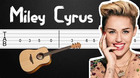 Flowers Miley Cyrus Guitar Tutorial Guitar Tabs Guitar Lesson