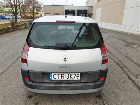 Renault Megane Scenic II 1 6 benzyna 16V rok 2004 duże wygodne auto