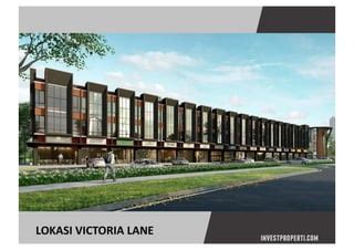 Brosur Ruko Victoria Lane Alam Sutera PPT