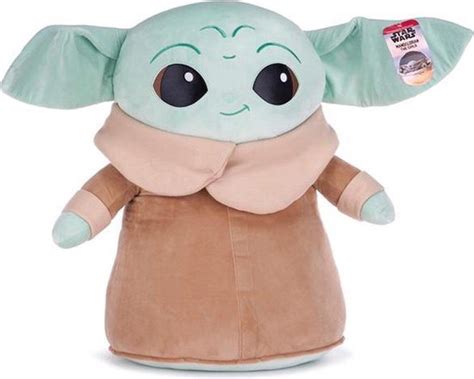 Baby Yoda Star Wars The Mandalorian Pluche Knuffel Xxl Cm Disney