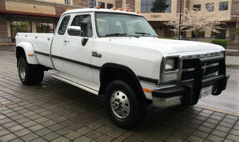 1993 Dodge Ram W350 4x4 Cummins Diesel 1 Ton Dually 118k