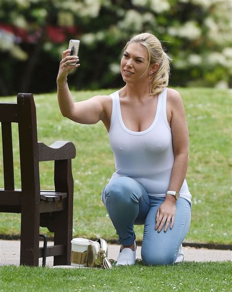 FRANKE ESSEX at a Park in London 05/27/2015 – HawtCelebs