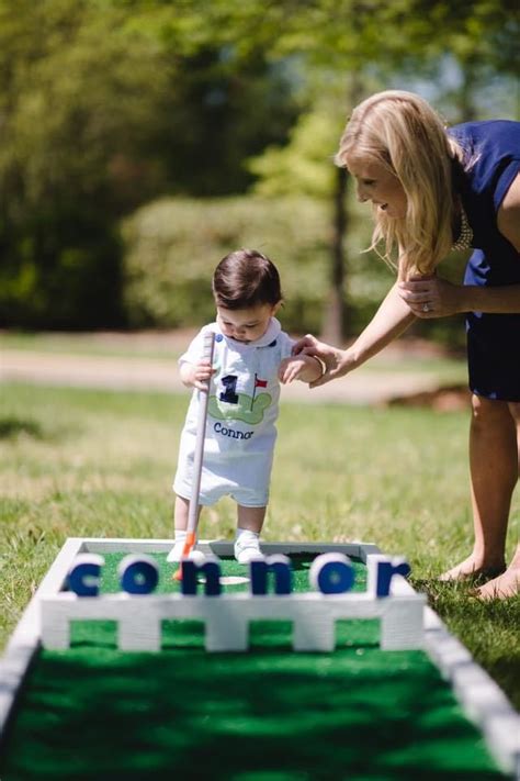 First Birthday Golf Party Golf Party Golf First Birthday First Birthday Favors