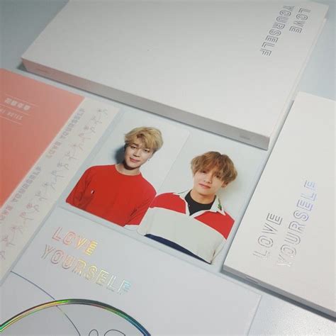 BTS 5th Mini Album Love Yourself Her V Version Taehyung Jimin