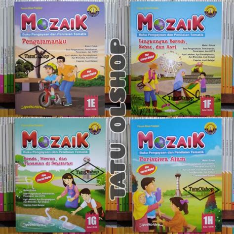 Jual Buku Mozaik Yudhistira Sd Kelas Paket Semester Jilid E F G