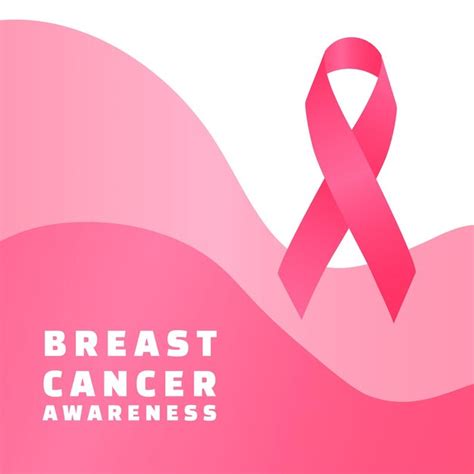 Premium Vector Breast Cancer Awareness Month Landing Page Vector