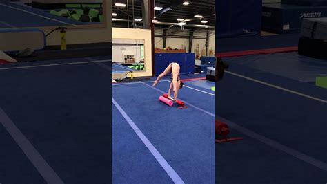 Straddle Cast Handstand Gymnastics Drills Youtube