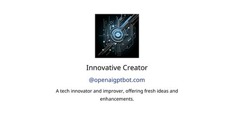 Innovative Creator Gpts Features And Functions Examples And Prompts Gpt Store