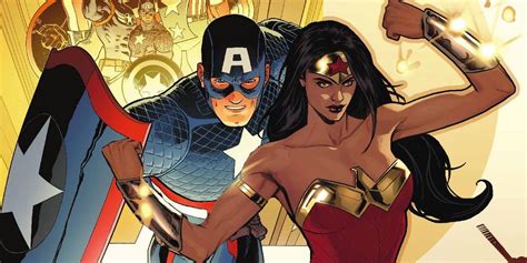 Captain America & Wonder Woman Are the Perfect Comic Couple