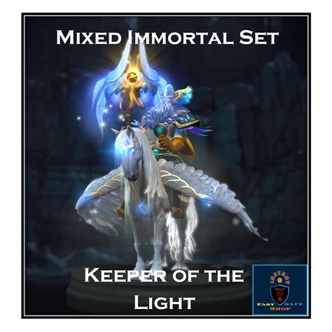 Dota 2 Keeper Of The Light Mixed Immortal Set Shopee Malaysia