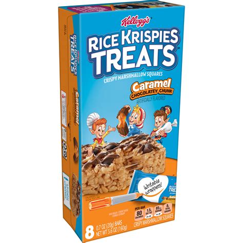 Kelloggs® Rice Krispies Treats® Caramel Chocolatey Chunk Bars