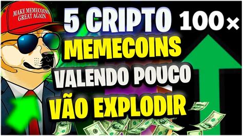 5 CRIPTOMOEDAS MEMECOINS QUE PODEM TE DEIXAR RICO EM 2024 YouTube