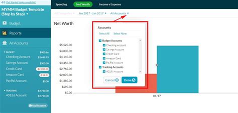 YNAB Tutorial Part IV Net Worth Tracking Accounts