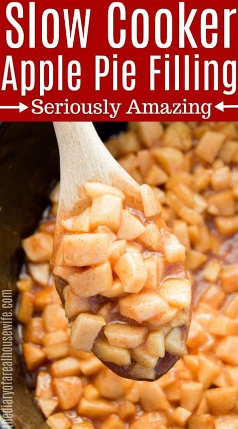 Healthy Slow Cooker Apple Pie Filling Artofit