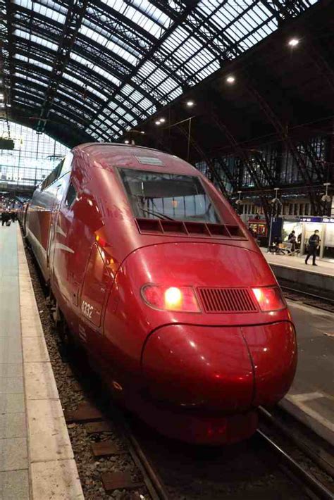 Thalys Köln Paris Erste Klasse Richtung Frankreich Reisen