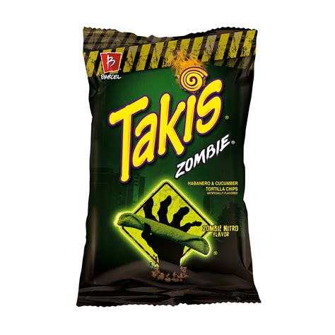 Takis Zombie Sharing Size Bag Habanero And Cucumber Rolled Tortilla Chips Shop Chips At H E B