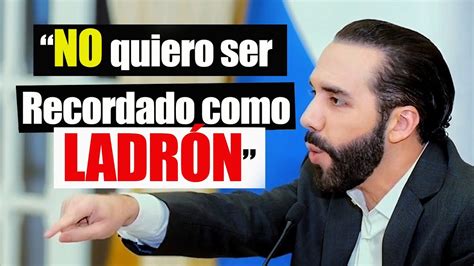 Nayib Bukele Env A Fuerte Advertencia Youtube