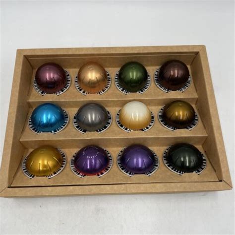 Nespresso Vertuo Vertuoline Variety Sampler Pack 12 Capsules Pods