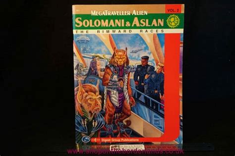 Solomani And Aslan The Rimward Races Megatraveller Alien Vol2