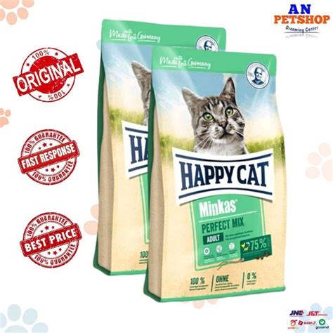 Jual Happy Cat Minkas Perfect Mix Repack Kg Makanan Kucing Kering