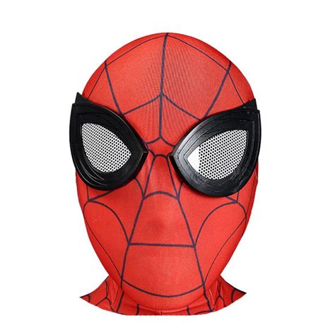 14styles Spiderman mask No Way Home Iron Spider Man Miles Morales Mask Headcover Costume Adult ...