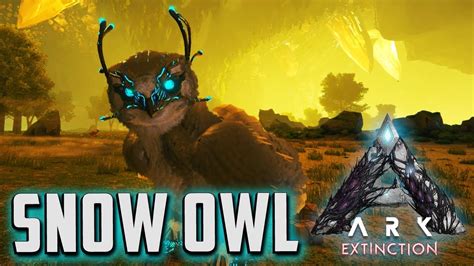 Snow Owl It Does Everything New Creature Ark Extinction