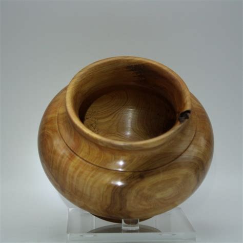 Hand Turned Cedar Bowl Vase Etsy