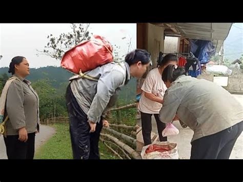 Hoa Harvests Bamboo Shoots To Exchange For Rice And Other Beautiful