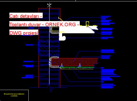 Proje Sitesi Detay Asma At Gerilmeli Beton Levha Autocad Projesi