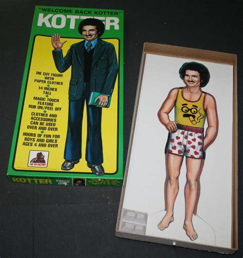 "Welcome Back Kotter" Gabe Kotter (Gabe Kaplan) 1976 | Paper clothes ...